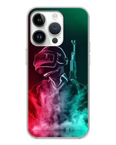 Чохол для Huawei Honor X7d з картинкою «PUBG — вогняний воїн»