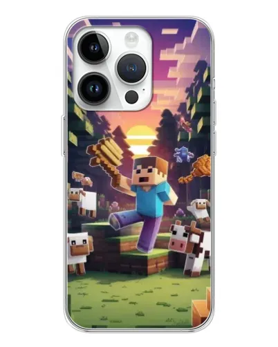 Чохол для Huawei Honor X7d з картинкою «Стів на фермі» Чохол для Huawei Honor X7d з картинкою «Стів на фермі»