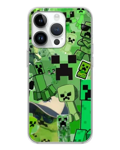 Чохол для Huawei Honor X7d з картинкою «Кріпери Minecraft» Чохол для Huawei Honor X7d з картинкою «Кріпери Minecraft»