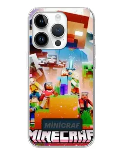 Чохол для Huawei Honor X7d з картинкою «Minecraft герої гри»