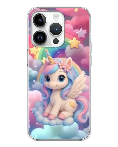 Чехол для Huawei Honor X7d с картинкой «Маленький единорог»