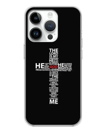 Чохол для Huawei Honor X7d з картинкою «Текстовий хрест» Чохол для Huawei Honor X7d з картинкою «Текстовий хрест»