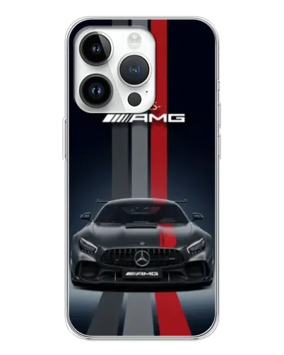 Чехол для Huawei Honor X7d с картинкой «Mercedes — белый карбон»
