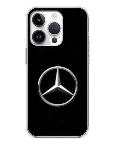 Чехол для Huawei Honor X7d с картинкой «Mercedes классический лого»