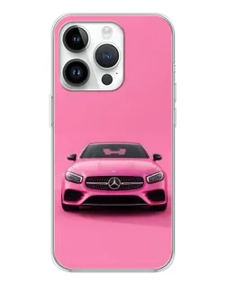 Чехол для Huawei Honor X7d с картинкой «Розовый Mercedes AMG» Чехол для Huawei Honor X7d с картинкой «Розовый Mercedes AMG»