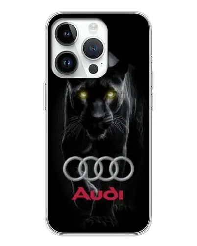 Чехол для Huawei Honor X7d с картинкой «Пантера и Audi» Чехол для Huawei Honor X7d с картинкой «Пантера и Audi»