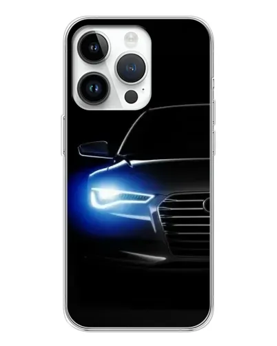 Чехол для Huawei Honor X7d с картинкой «Неоновый взгляд Audi» Чехол для Huawei Honor X7d с картинкой «Неоновый взгляд Audi»