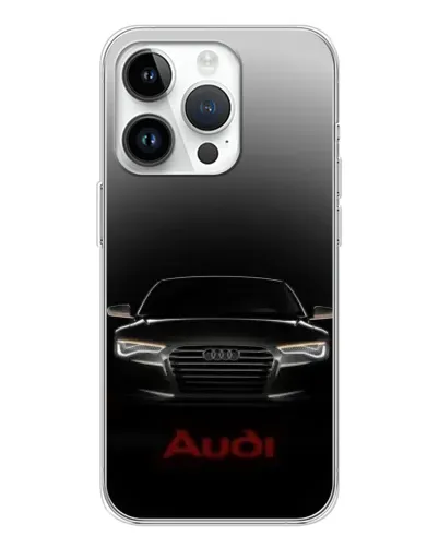 Чехол для Huawei Honor X7d с картинкой «Audi — градиентный контур» Чехол для Huawei Honor X7d с картинкой «Audi — градиентный контур»