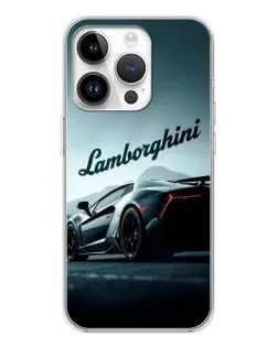 Чохол для Huawei Honor X7d з картинкою «Класичний Lamborghini надпис»