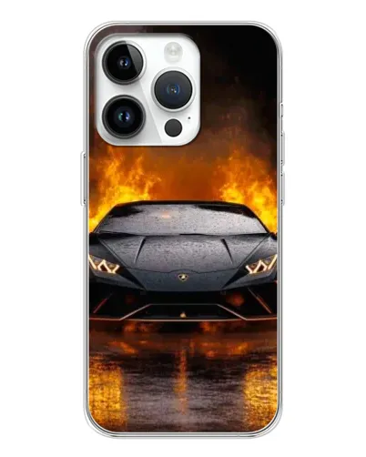 Чохол для Huawei Honor X7d з картинкою «Lamborghini у вогні» Чохол для Huawei Honor X7d з картинкою «Lamborghini у вогні»