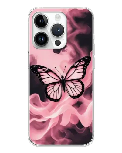 Чехол для Huawei Honor X7d с картинкой «Бабочка в дыму» Чехол для Huawei Honor X7d с картинкой «Бабочка в дыму»