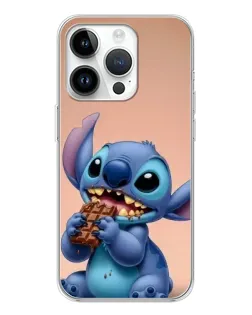 Чохол для Huawei Honor X7d з картинкою «Стіч їсть шоколад»