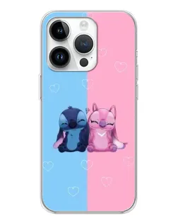 Чохол для Huawei Honor X7d з картинкою «Stitch та Angel Love»