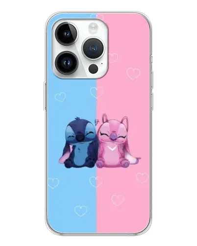 Чохол для Huawei Honor X7d з картинкою «Stitch та Angel Love»