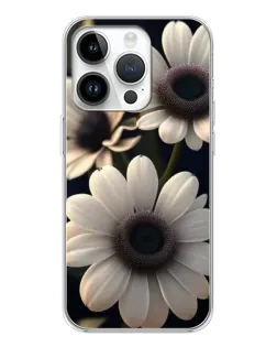 Чохол для Huawei Honor X7d з картинкою «Білі маргаритки макро»