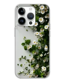 Чохол для Huawei Honor X7d з картинкою «Гілка дрібних білих квітів»