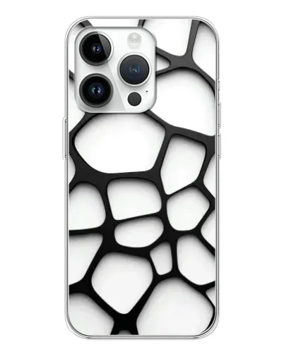 Чохол для Huawei Honor X7d з картинкою «Біла об'ємна сітка» Чохол для Huawei Honor X7d з картинкою «Біла об'ємна сітка»