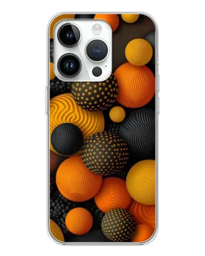 Чохол для Huawei Honor X7d з картинкою «Об'ємні помаранчеві сфери» Чохол для Huawei Honor X7d з картинкою «Об'ємні помаранчеві сфери»