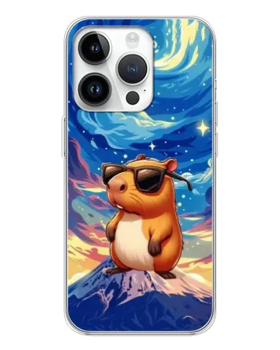Чохол для Huawei Honor X7d з картинкою «Капібара Ван Гога»