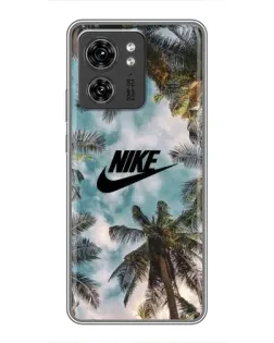 Чохол для Huawei Honor X8 5G з картинкою «Тропічний принт Nike»