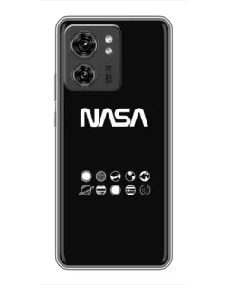 Чехол для Huawei Honor X8 5G с картинкой «NASA — технический принт»