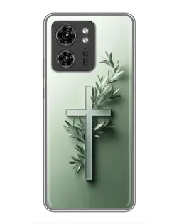 Чехол для Huawei Honor X8 5G с картинкой «Оливковая ветвь»