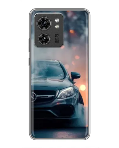 Чехол для Huawei Honor X8 5G с картинкой «Mercedes — ночной город» Чехол для Huawei Honor X8 5G с картинкой «Mercedes — ночной город»