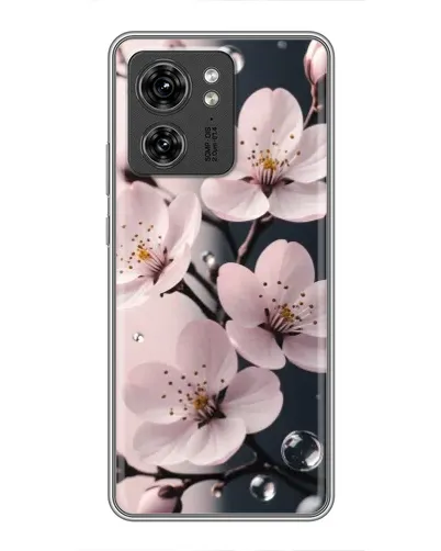Чехол для Huawei Honor X8 5G с картинкой «Нежная сакура и капли» Чехол для Huawei Honor X8 5G с картинкой «Нежная сакура и капли»