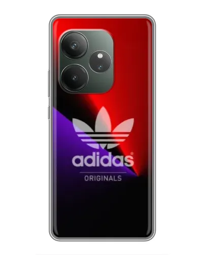 Чехол для Huawei Honor X80i с картинкой «Adidas Red Neon» Чехол для Huawei Honor X80i с картинкой «Adidas Red Neon»
