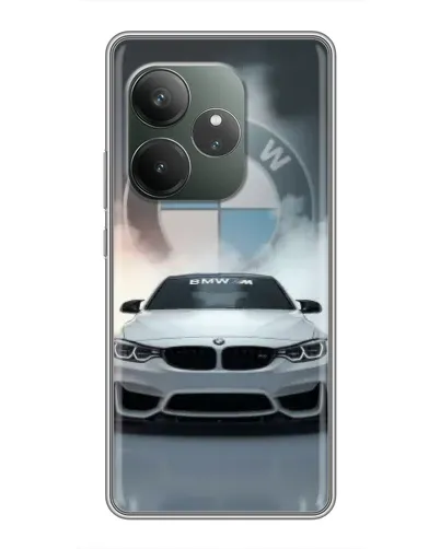 Чехол для Huawei Honor X80i с картинкой «BMW в белом дыму» Чехол для Huawei Honor X80i с картинкой «BMW в белом дыму»