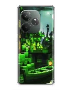Чехол для Huawei Honor X80i с картинкой «Minecraft лесной пейзаж» Чехол для Huawei Honor X80i с картинкой «Minecraft лесной пейзаж»