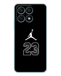 Чехол для Huawei Honor X8a с картинкой «Jordan Flight 23»