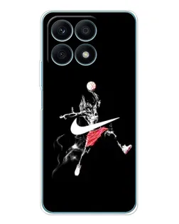Чехол для Huawei Honor X8a с картинкой «Jordan Jumpman»