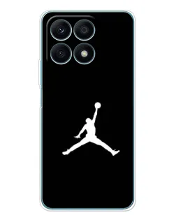 Чехол для Huawei Honor X8a с картинкой «Jordan Silhouette»