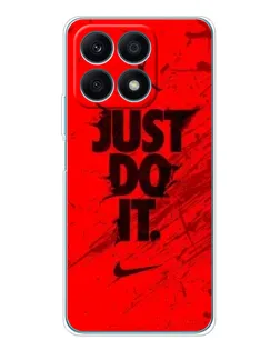 Чехол для Huawei Honor X8a с картинкой «Nike Just Do It»