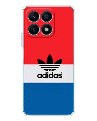 Чехол для Huawei Honor X8a с картинкой «Ретро блоки Adidas»
