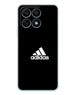 Чехол для Huawei Honor X8a с картинкой «Adidas Red Style»