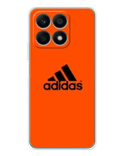 Чехол для Huawei Honor X8a с картинкой «Adidas Ukraine»