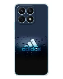Чехол для Huawei Honor X8a с картинкой «Adidas Water Drops»