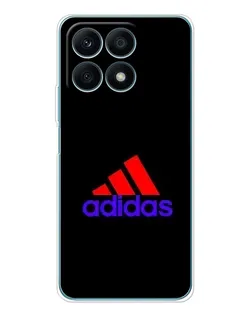 Чехол для Huawei Honor X8a с картинкой «Классический Adidas»