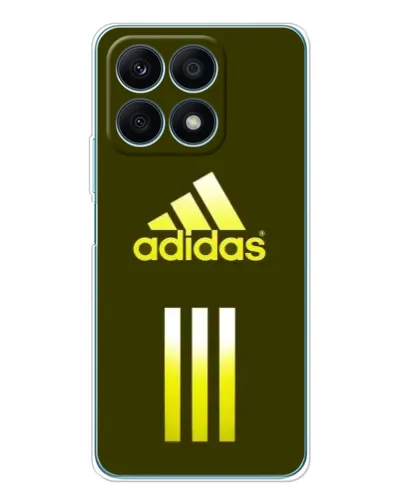 Чехол для Huawei Honor X8a с картинкой «Оливковый градиент Adidas»