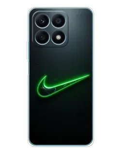 Чохол для Huawei Honor X8a з картинкою «Неоновий контур Nike» Чохол для Huawei Honor X8a з картинкою «Неоновий контур Nike»