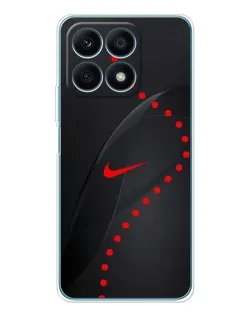Чехол для Huawei Honor X8a с картинкой «Абстрактный дизайн Nike»