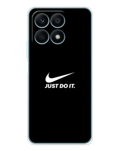 Чехол для Huawei Honor X8a с картинкой «Минимализм от Nike»