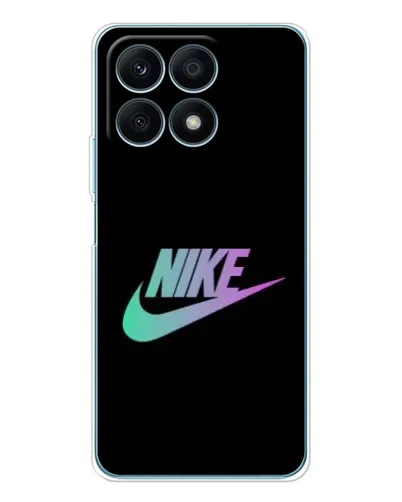 Чехол для Huawei Honor X8a с картинкой «Nike — городская ночь»