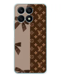 Чехол для Huawei Honor X8a с картинкой «Louis Vuitton — банты»