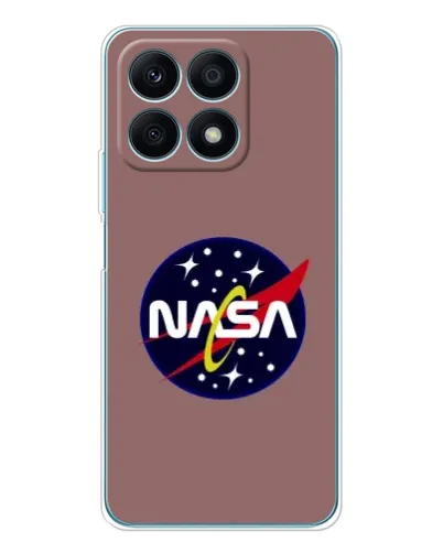 Чехол для Huawei Honor X8a с картинкой «NASA — ретро космос»
