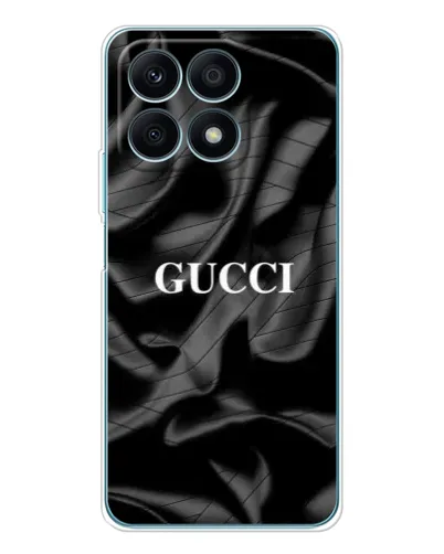 Чехол для Huawei Honor X8a с картинкой «Gucci — шелковые волны» Чехол для Huawei Honor X8a с картинкой «Gucci — шелковые волны»