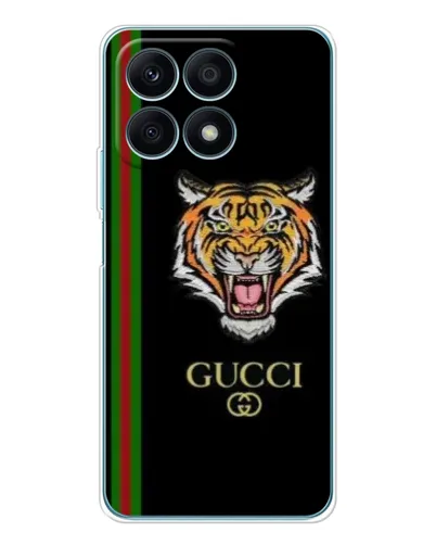 Чехол для Huawei Honor X8a с картинкой «Тигр Gucci» Чехол для Huawei Honor X8a с картинкой «Тигр Gucci»