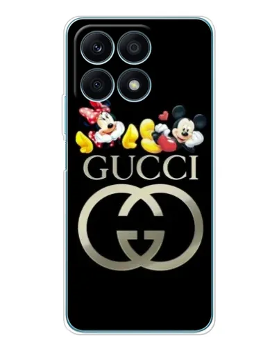 Чехол для Huawei Honor X8a с картинкой «Gucci — герои Disney» Чехол для Huawei Honor X8a с картинкой «Gucci — герои Disney»